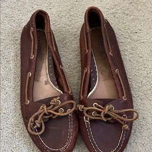 Sperry Women's Dark Brown Moccasins